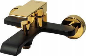 Maroko 33 fekete/arany kádtöltő csaptelep