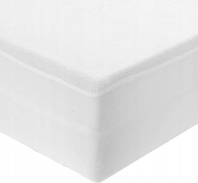Vízálló lepedő frottír matracvédő 190/200 x135cm fehér