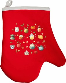 Konyhai kesztyű Twist EMI, Fekete