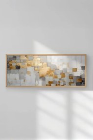 Artsmdfyty17-50120 keretezett MDF falikép, 50 x 120 cm
