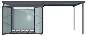 Avenberg MAGNUS Kerti ház fényáteresztő ablakokkal + bővítés 2.5 x 5.8 m - Premium