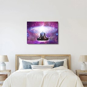 Kép - Kapcsolat az univerzummal (üvegen) (70x50 cm)
