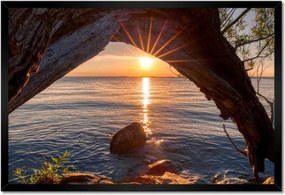 Poszterek keretben 60x40 Sziklák Derzs Tenger