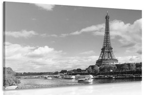 Kép Párizs fekete fehérben