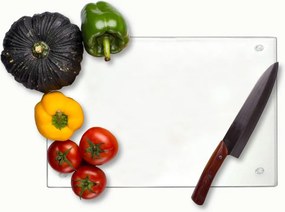 Edzett üveg vágódeszka 20x30 cm