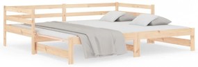 kihúzható nappali ágy matrac nélkül 80x200 cm