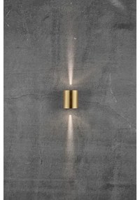 Nordlux - LED kültéri fali lámpa CANTO 2xLED/6W/230V IP44 sárgaréz