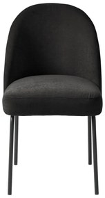 Fekete étkezőszék Creston – Unique Furniture