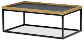 Măsuță De Cafea Gri Cu Decor Din Stejar CT-613