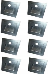 Arotelicht 3W Lépcsővilágítás Led Padló Szett 8 Db-os