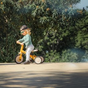 PETITE&amp;MARS - Gyermek tricikli 5in1 TURBO Intense Ochre