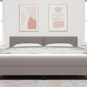 Fejtámla Gyémánt Blokkok Tervezés Taupe 180 cm Szövet