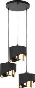 TK Lighting GRANT 4876 Függőlámpa 3x15W/E27 IP20