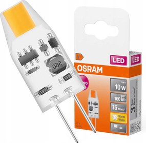 Led izzó Kapszula G4 1W 10W 100lm 2700K Meleg 12V 300° Led Pin Osram