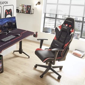 DX Racer forgószék P188 piros fekete