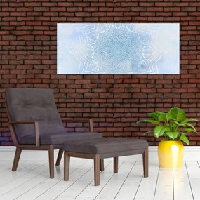 Kép - Téli mandala (120x50 cm)