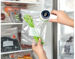 Többfunkciós vákuumpumpa - VERK 27539 - LED kijelzővel + tasakok