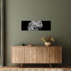 Kép - Leopárd (órával) (90x30 cm)