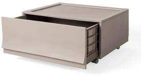 Wave Wood moduláris tárolódoboz kerekekkel 54,6 x43,4 x 22 cm, széles - 1 fiók - kerekek