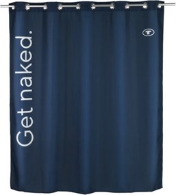Zuhanyfüggöny Sötétkék 200 x 180 CM Minimalista Fürdőszoba