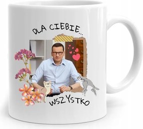 Bögre Politikus Miniszterelnök Mateusz Morawiecki Pis