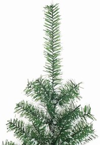 Mű karácsonyi fa hóval borítva LED fényekkel 150 LED-del 150 cm