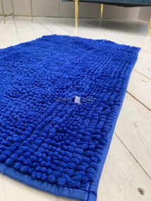 Textil kék (blue) fürdőszobai szőnyeg 50x80 cm