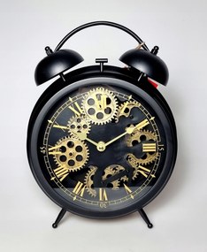 Asztali óra Zd trading fekete 20cm