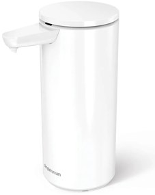 Fehér automata fém szappanadagoló 414 ml – simplehuman