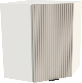 Konyhaszekrény felső sarok 60/72 Vigo fehér front Ryfla Kasmír matt