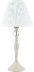 LAURA ASHLEY 3567334-Q ELLIS Kristály Asztali lámpa Tejszínes, Elefántcsont színű E14 IP20
