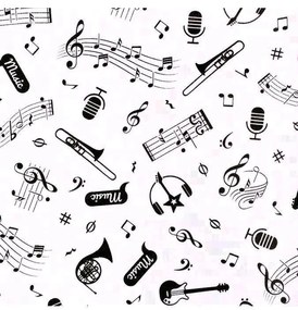 Baba pamut lábfejes nadrág New Baby Music, vel. 80 (9-12 h)