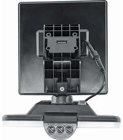 LED napelemes fali lámpa szenzorral LED/12W/3,7V 4000 mAh IP54