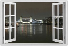 Poszterek 60x40 Éjszakai panoráma London