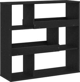 vidaXL Könyvespolc Fekete tölgy 100 x 33 x 94,5 cm Faanyag