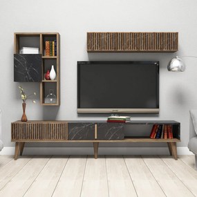 Milan - Walnut, Black