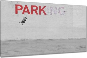 Festmények 120x70 Banksy Parkoló