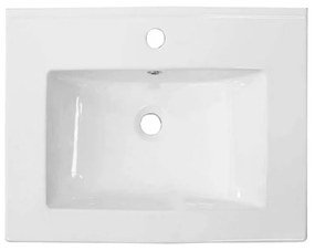 Porto 60 komplett fürdőszoba bútor antracit-country tölgy színben