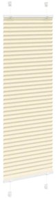 pliszírozott redőny krém 40x100 cm szövetszélesség 39,4 cm