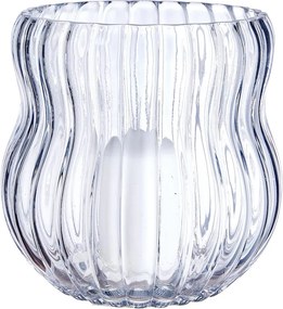 PEARL üveg váza ,Ø17 cm