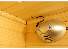 Sauna DeLuxe 2200 Carbon, barna