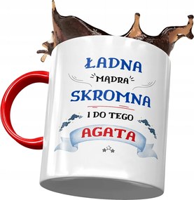 Piros Bögre Ágota Ági Barátnőknek Ajándék Nyomtatott Fotóval