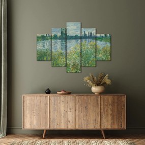 Kép - Claude Monet, Banks of the Seine, reprodukciók (150x105 cm)