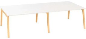 Alfa Office  Íróasztal Bench Alfa Root, 280 x 160 x 74,2 cm, fehér%