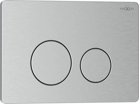 Mexen Tex 06 öblítógomb rozsdamentes acél, inox - 6106-10