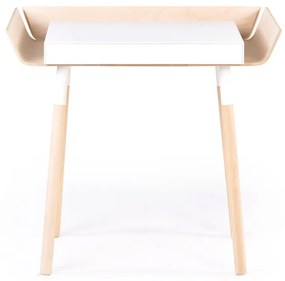 My Writing Desk fehér íróasztal 1 fiókkal - EMKO