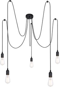 Függeszték Fekete MARACANA GLOBO-A110-5