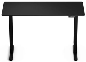 Elektromosan állítható magasságú íróasztal - 140x60cm fekete ülő-/állómunkához - LVN System Lite LV1713