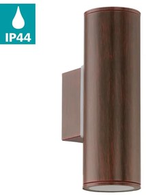 Eglo 94105 - LED kültéri lámpa RIGA 2xGU10/3W/230V IP44