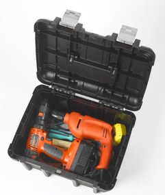 40 cm-es szerszámtartó doboz (fém zárakkal)